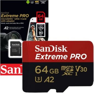 Memoria Sandisk Extreme Pro A2 64gb