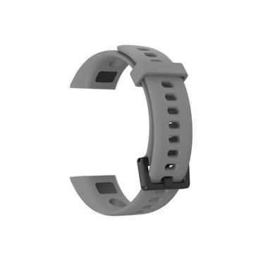Malla Colmi Silicona P/smartwatch Negra/gris 20mm